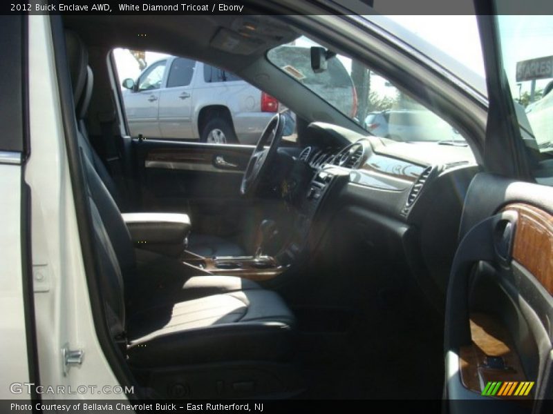 White Diamond Tricoat / Ebony 2012 Buick Enclave AWD
