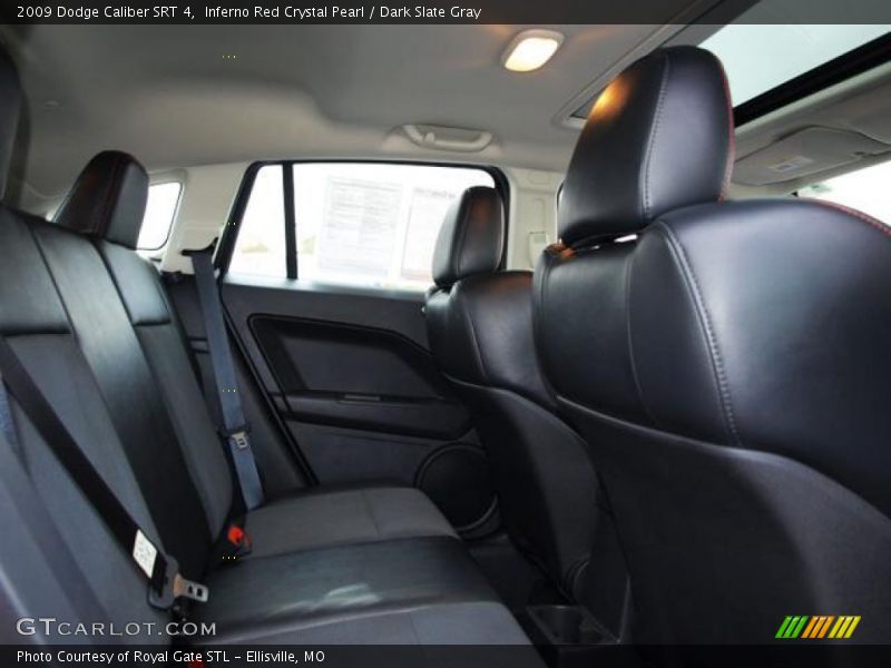 Inferno Red Crystal Pearl / Dark Slate Gray 2009 Dodge Caliber SRT 4