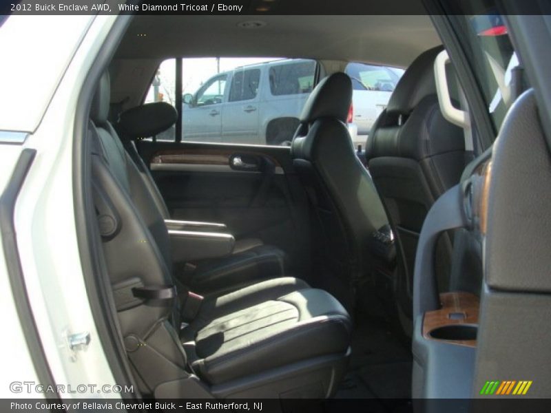 White Diamond Tricoat / Ebony 2012 Buick Enclave AWD