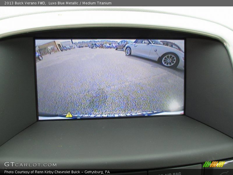Luxo Blue Metallic / Medium Titanium 2013 Buick Verano FWD
