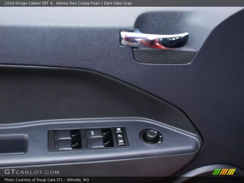 Inferno Red Crystal Pearl / Dark Slate Gray 2009 Dodge Caliber SRT 4