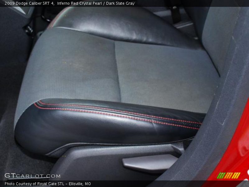 Inferno Red Crystal Pearl / Dark Slate Gray 2009 Dodge Caliber SRT 4