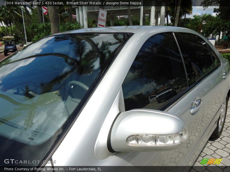 Brilliant Silver Metallic / designo Stone Nappa 2004 Mercedes-Benz S 430 Sedan