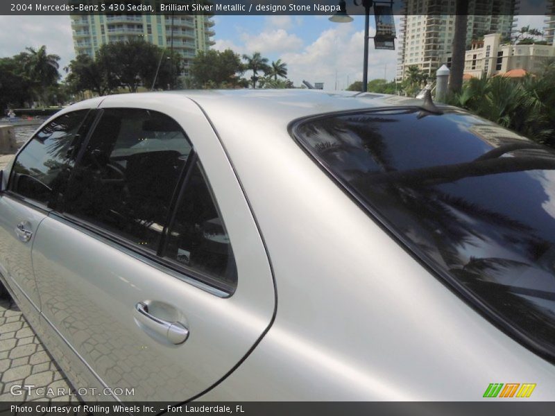 Brilliant Silver Metallic / designo Stone Nappa 2004 Mercedes-Benz S 430 Sedan