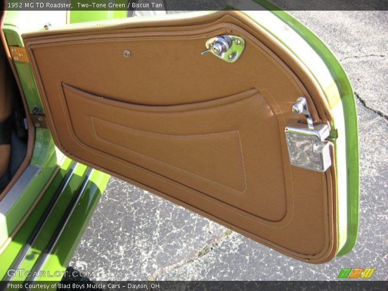 Door Panel of 1952 TD Roadster