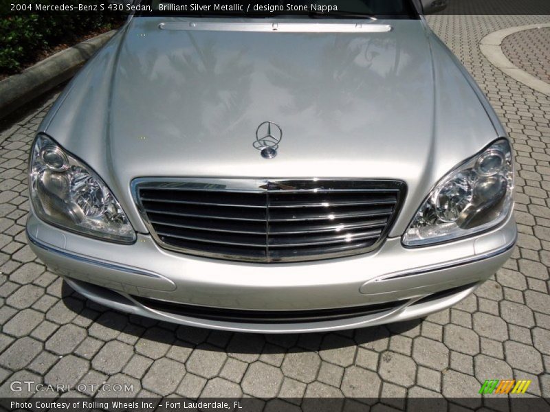 Brilliant Silver Metallic / designo Stone Nappa 2004 Mercedes-Benz S 430 Sedan