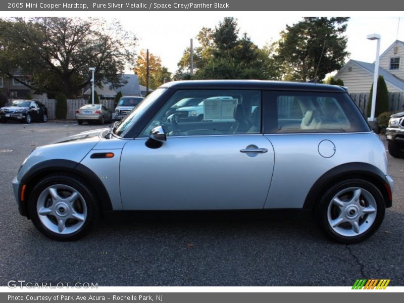Pure Silver Metallic / Space Grey/Panther Black 2005 Mini Cooper Hardtop