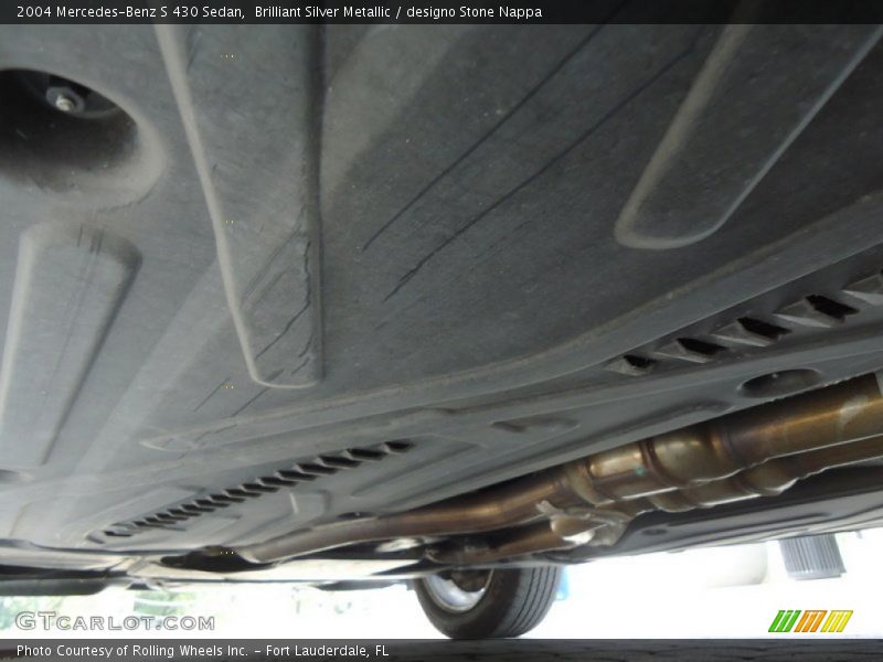 Brilliant Silver Metallic / designo Stone Nappa 2004 Mercedes-Benz S 430 Sedan