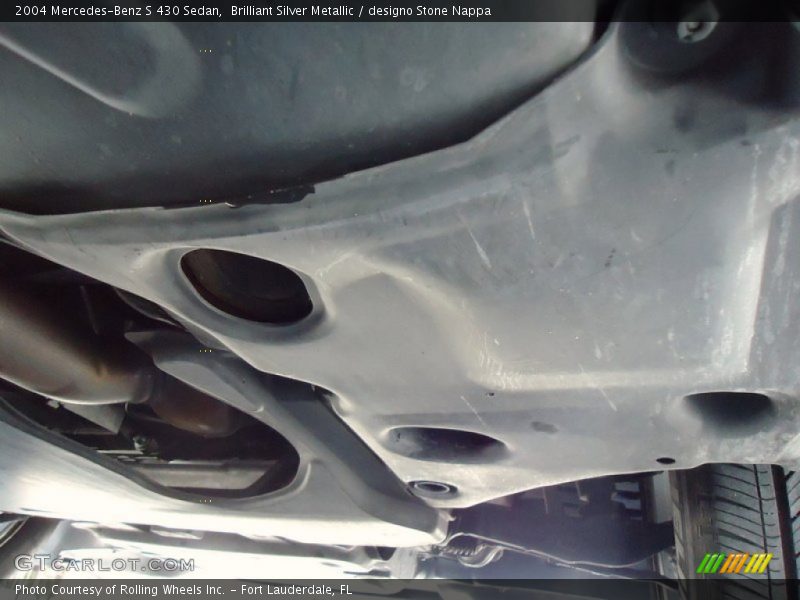 Brilliant Silver Metallic / designo Stone Nappa 2004 Mercedes-Benz S 430 Sedan