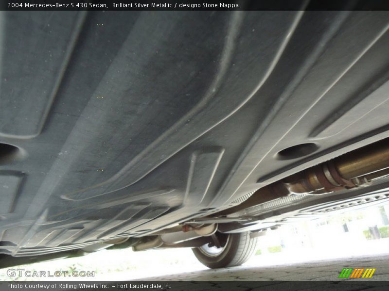 Brilliant Silver Metallic / designo Stone Nappa 2004 Mercedes-Benz S 430 Sedan