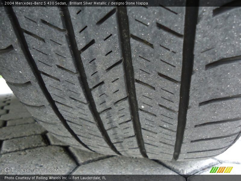 Brilliant Silver Metallic / designo Stone Nappa 2004 Mercedes-Benz S 430 Sedan