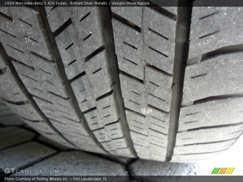 Brilliant Silver Metallic / designo Stone Nappa 2004 Mercedes-Benz S 430 Sedan