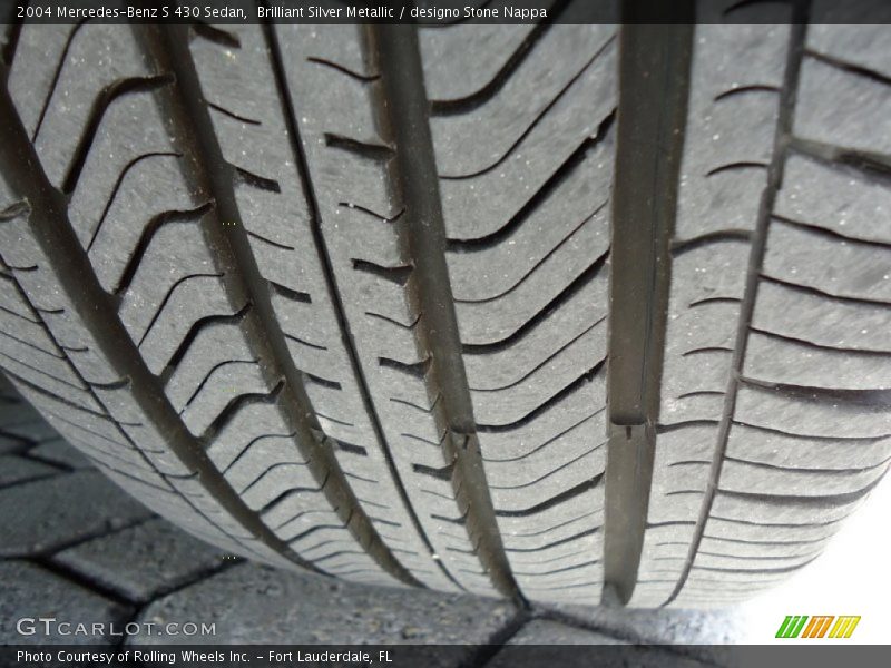 Brilliant Silver Metallic / designo Stone Nappa 2004 Mercedes-Benz S 430 Sedan