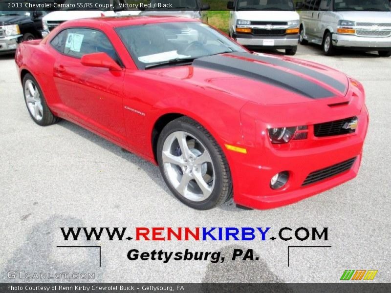 Victory Red / Black 2013 Chevrolet Camaro SS/RS Coupe
