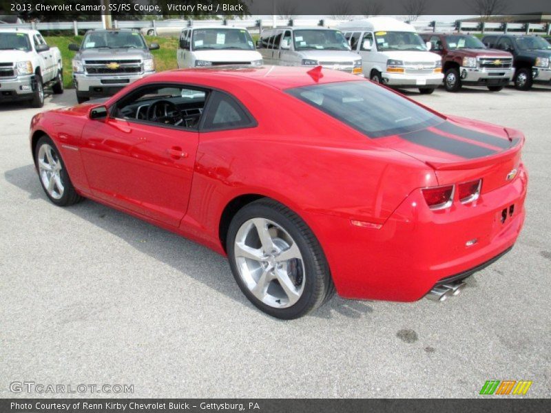 Victory Red / Black 2013 Chevrolet Camaro SS/RS Coupe