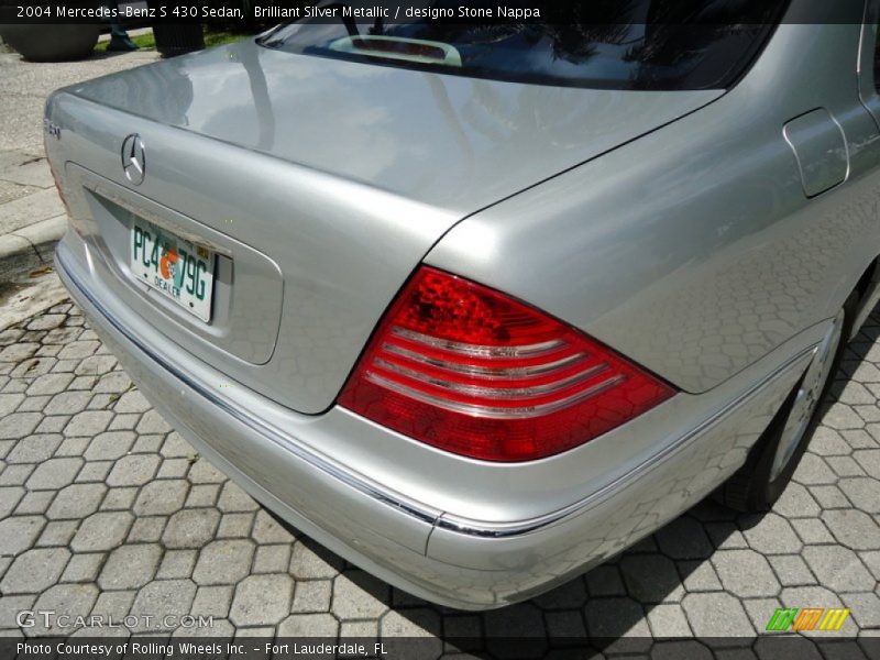 Brilliant Silver Metallic / designo Stone Nappa 2004 Mercedes-Benz S 430 Sedan