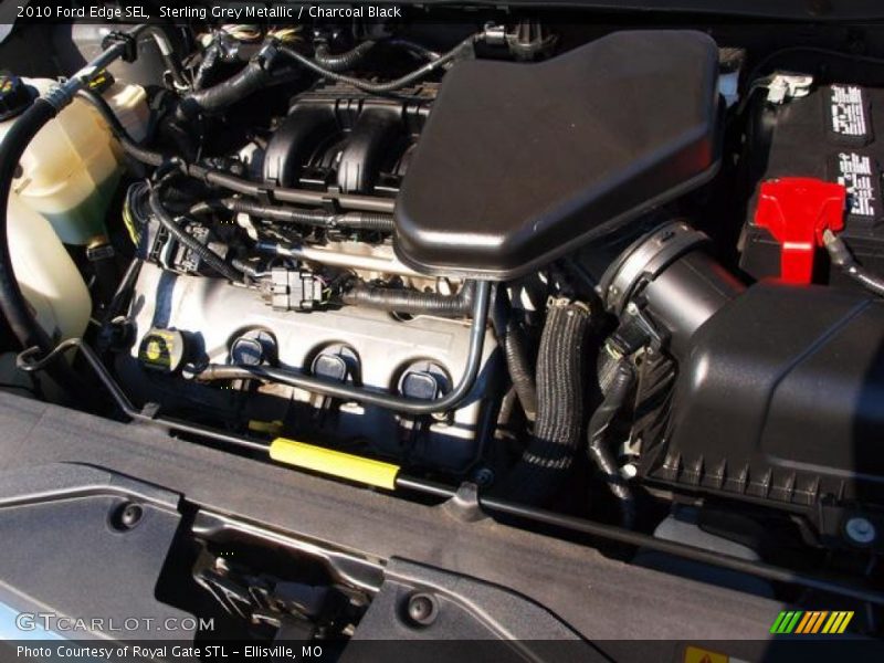 Sterling Grey Metallic / Charcoal Black 2010 Ford Edge SEL