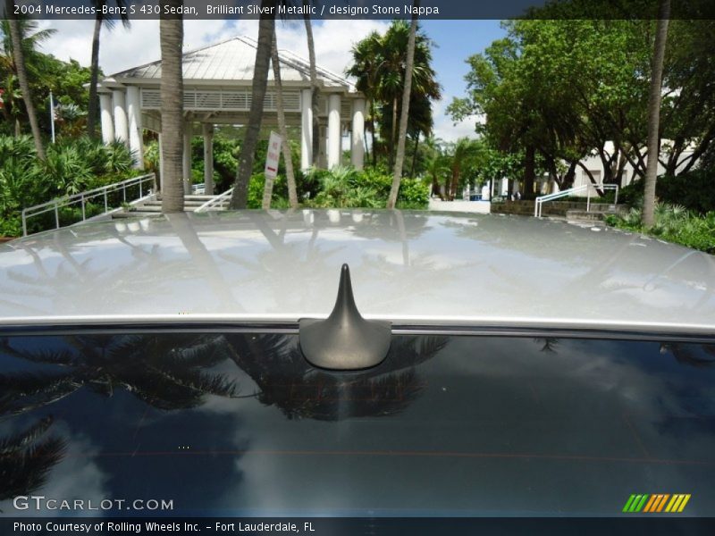 Brilliant Silver Metallic / designo Stone Nappa 2004 Mercedes-Benz S 430 Sedan