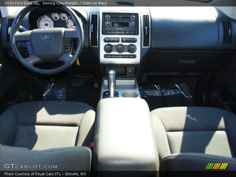Sterling Grey Metallic / Charcoal Black 2010 Ford Edge SEL