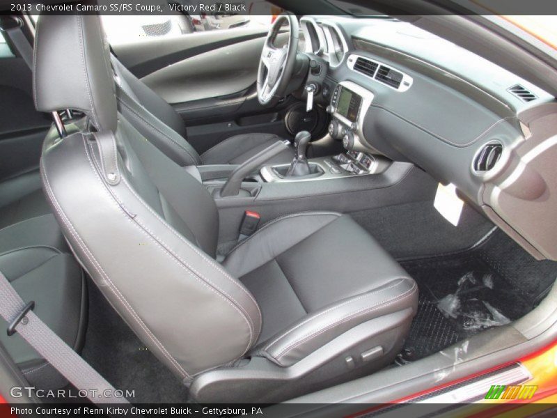  2013 Camaro SS/RS Coupe Black Interior