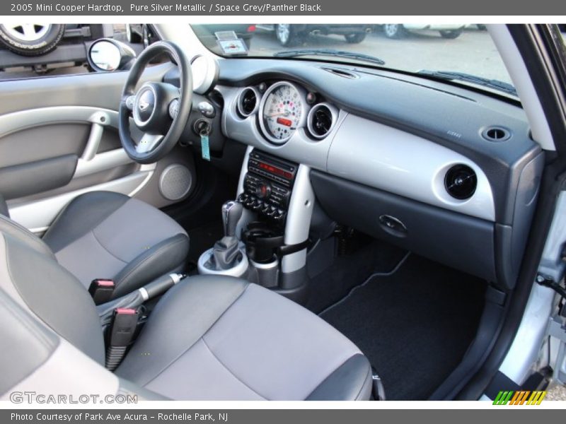 Pure Silver Metallic / Space Grey/Panther Black 2005 Mini Cooper Hardtop