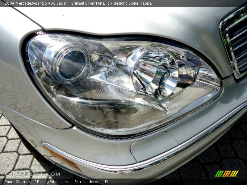 Brilliant Silver Metallic / designo Stone Nappa 2004 Mercedes-Benz S 430 Sedan