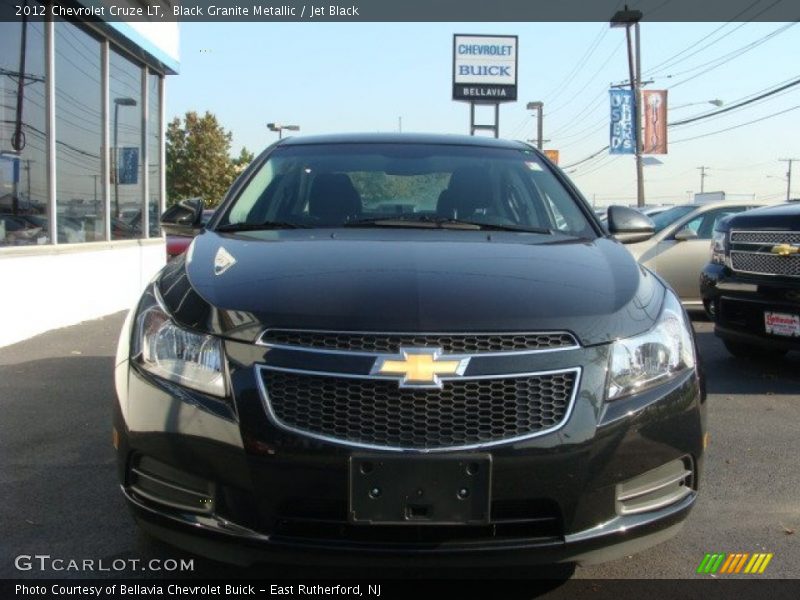 Black Granite Metallic / Jet Black 2012 Chevrolet Cruze LT