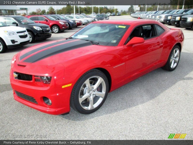 Front 3/4 View of 2013 Camaro SS/RS Coupe