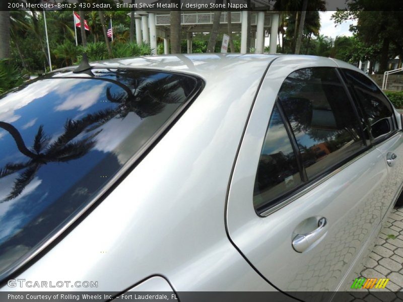 Brilliant Silver Metallic / designo Stone Nappa 2004 Mercedes-Benz S 430 Sedan
