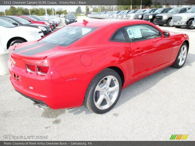 Victory Red / Black 2013 Chevrolet Camaro SS/RS Coupe