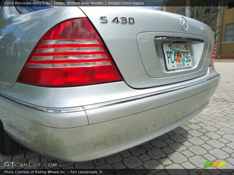 Brilliant Silver Metallic / designo Stone Nappa 2004 Mercedes-Benz S 430 Sedan