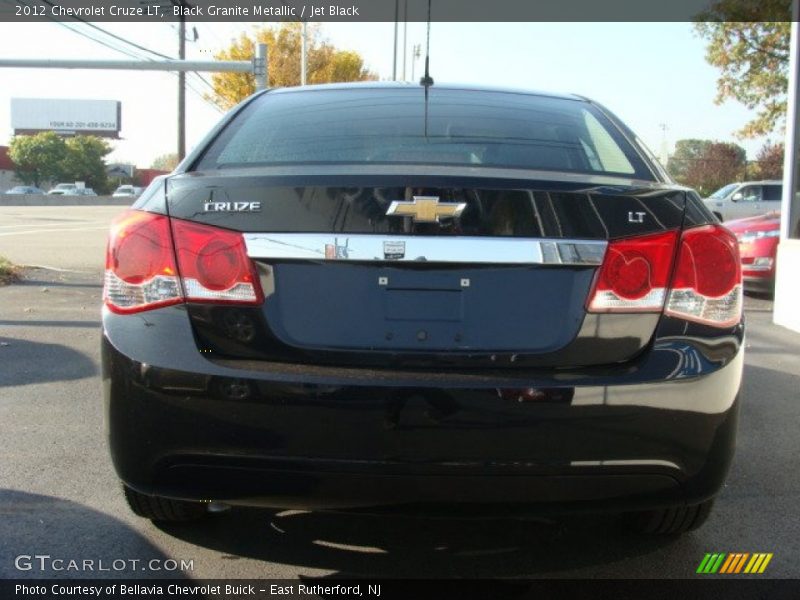Black Granite Metallic / Jet Black 2012 Chevrolet Cruze LT
