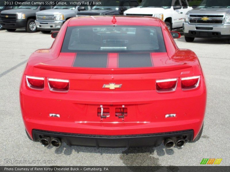 Victory Red / Black 2013 Chevrolet Camaro SS/RS Coupe