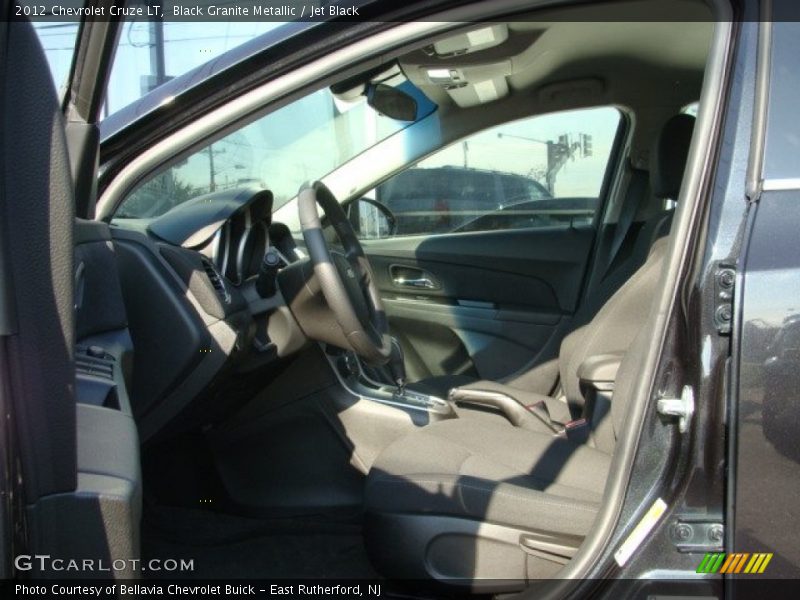 Black Granite Metallic / Jet Black 2012 Chevrolet Cruze LT
