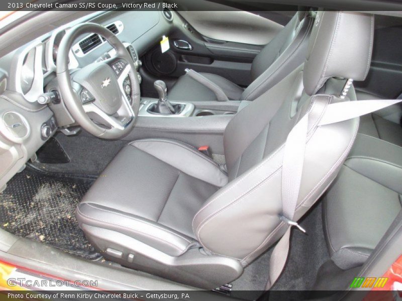  2013 Camaro SS/RS Coupe Black Interior