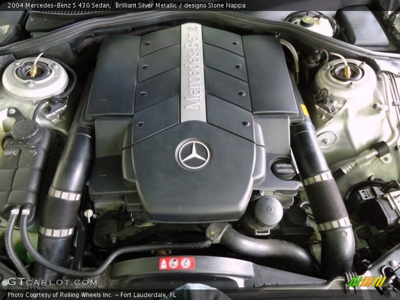  2004 S 430 Sedan Engine - 4.3 Liter SOHC 24-Valve V8