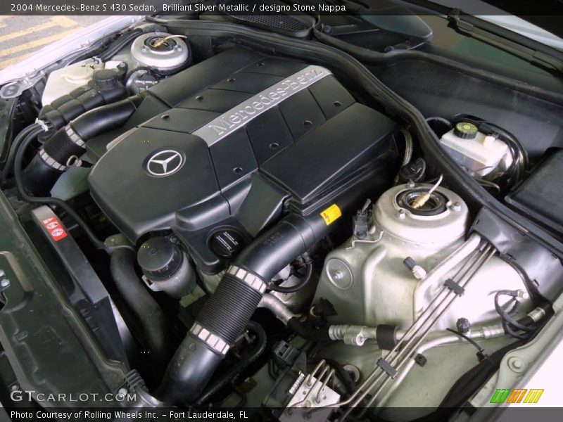  2004 S 430 Sedan Engine - 4.3 Liter SOHC 24-Valve V8