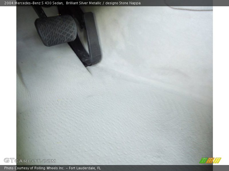 Brilliant Silver Metallic / designo Stone Nappa 2004 Mercedes-Benz S 430 Sedan
