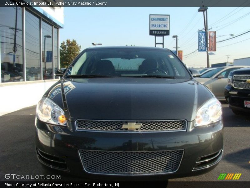 Ashen Gray Metallic / Ebony 2012 Chevrolet Impala LT