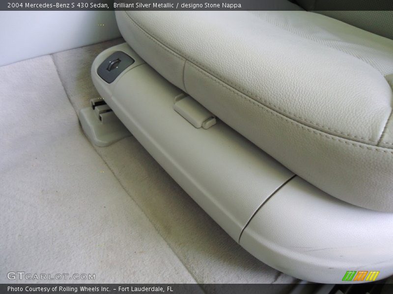 Brilliant Silver Metallic / designo Stone Nappa 2004 Mercedes-Benz S 430 Sedan