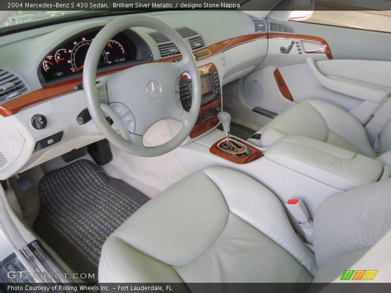 designo Stone Nappa Interior - 2004 S 430 Sedan 