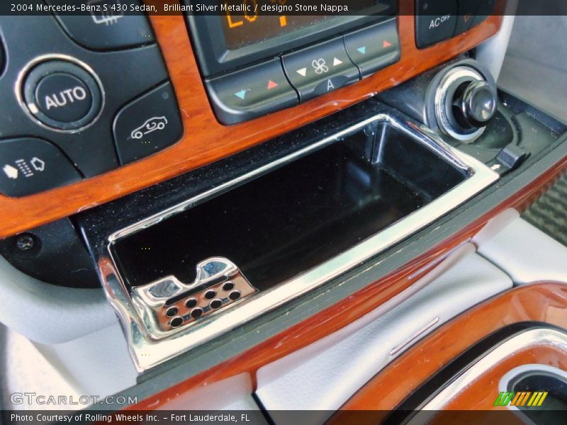 Brilliant Silver Metallic / designo Stone Nappa 2004 Mercedes-Benz S 430 Sedan