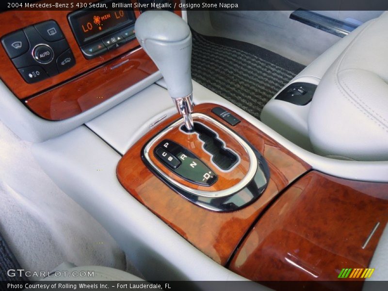  2004 S 430 Sedan 7 Speed Automatic Shifter