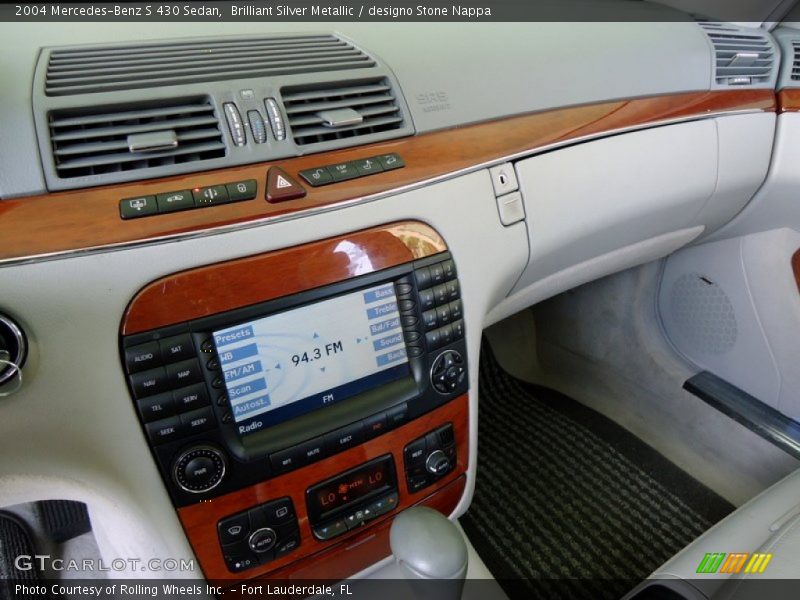 Brilliant Silver Metallic / designo Stone Nappa 2004 Mercedes-Benz S 430 Sedan