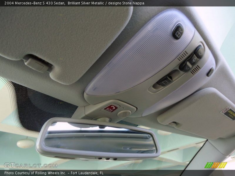 Brilliant Silver Metallic / designo Stone Nappa 2004 Mercedes-Benz S 430 Sedan