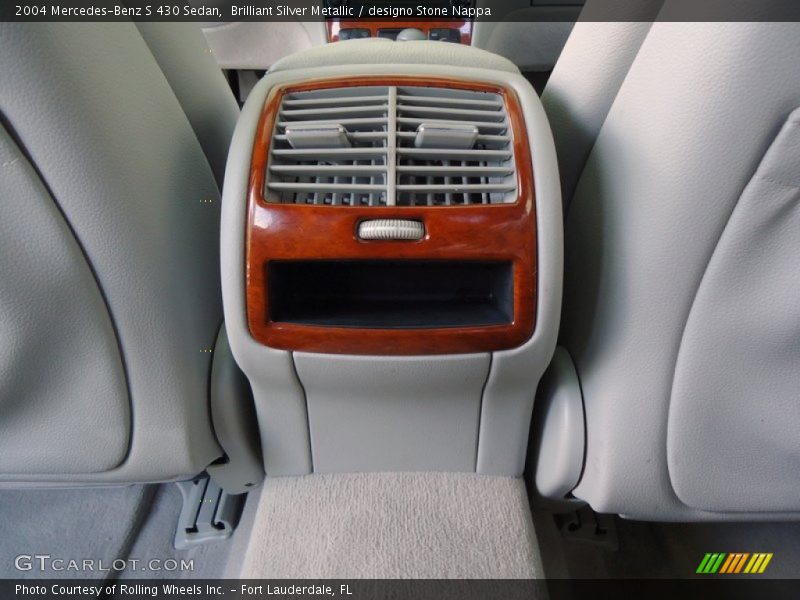 Brilliant Silver Metallic / designo Stone Nappa 2004 Mercedes-Benz S 430 Sedan