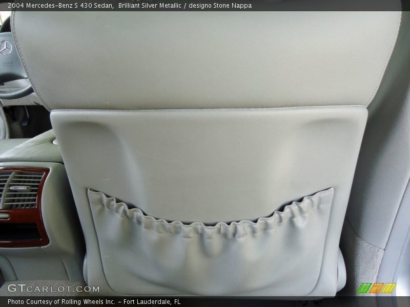 Brilliant Silver Metallic / designo Stone Nappa 2004 Mercedes-Benz S 430 Sedan