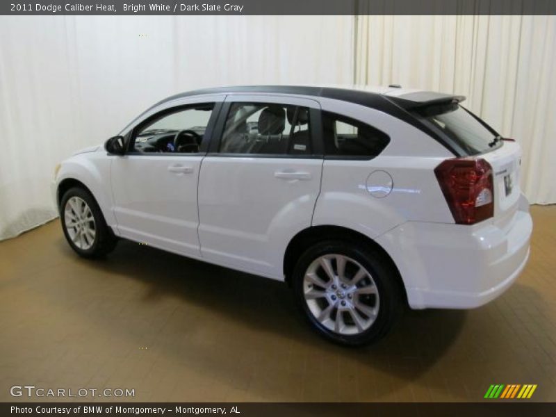 Bright White / Dark Slate Gray 2011 Dodge Caliber Heat