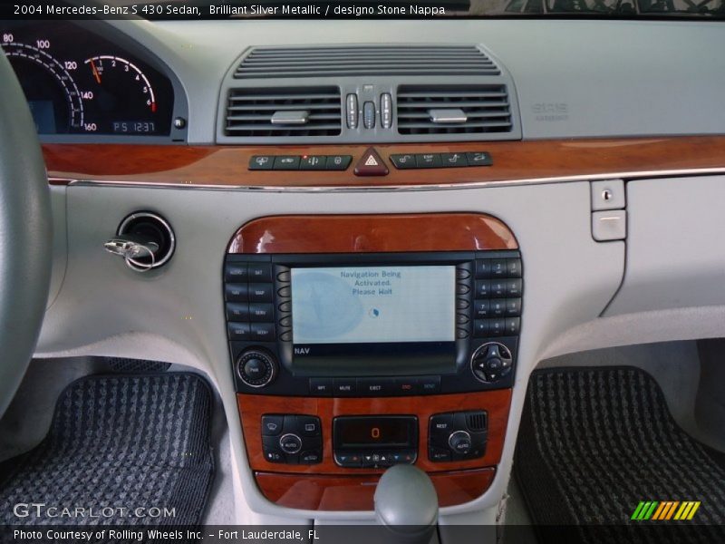 Controls of 2004 S 430 Sedan