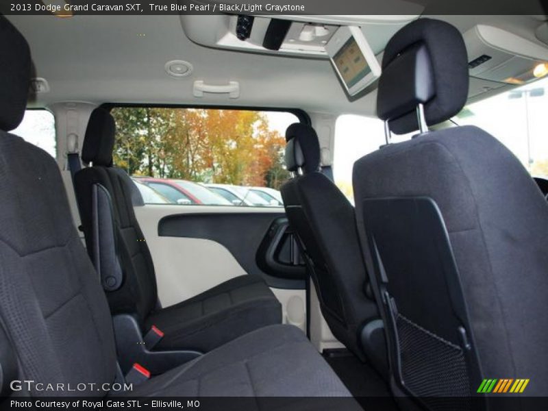 True Blue Pearl / Black/Light Graystone 2013 Dodge Grand Caravan SXT